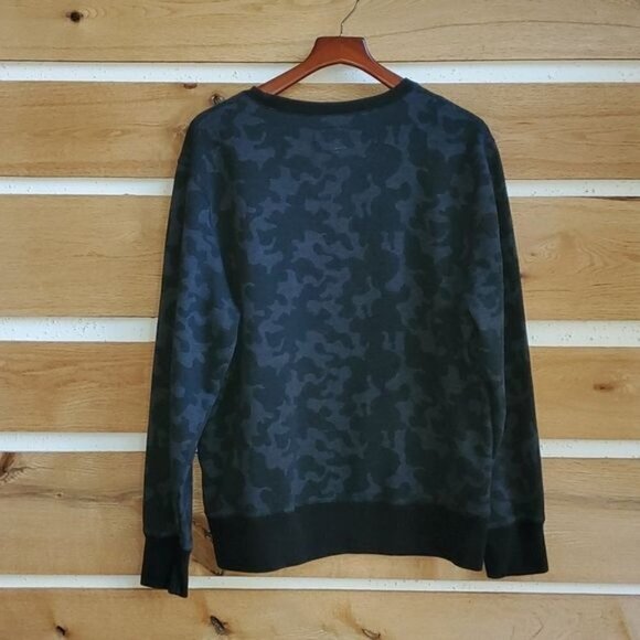 47 Brand Camo Embroidered Oklahoma City OKC Logo Long Sleeve Sz XL Sweatshirt - Picture 6 of 12